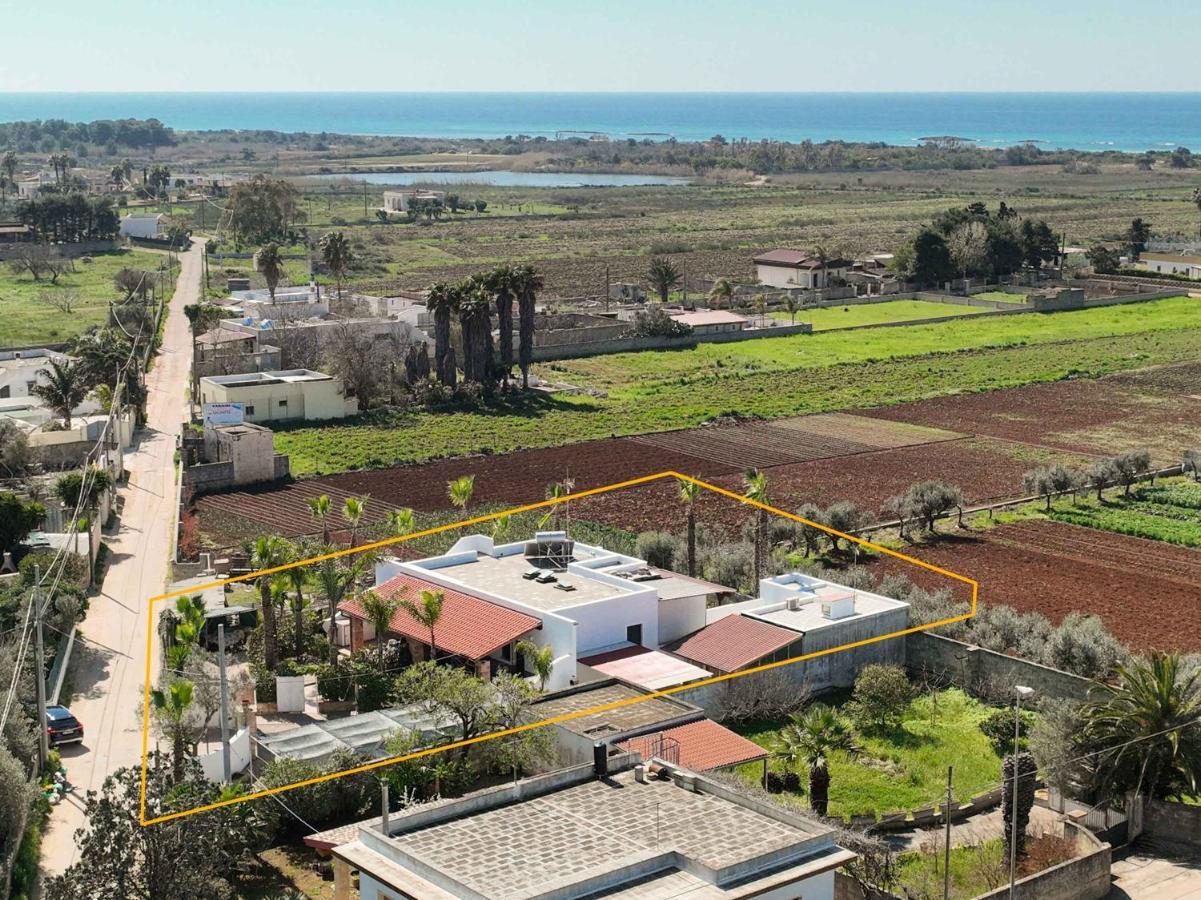 Villetta Climatizzata Mar Torre San Giovanni Buitenkant foto